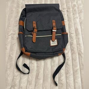 Fenskin Vintage Canvas Laptop Backpack